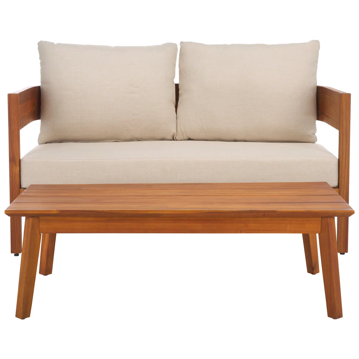 Kaiiden Patio Bench + Table