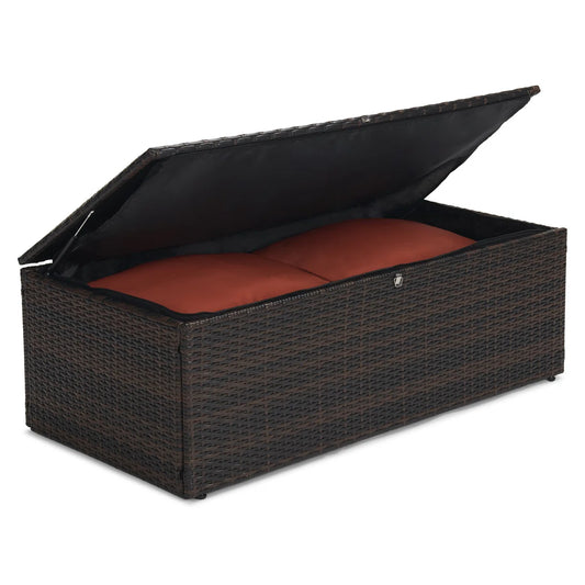 Barrada 5 Piece Rattan Sofa Seating Group with Cushions