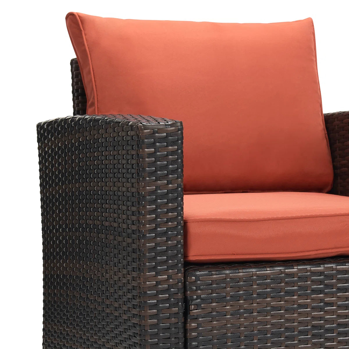 Barrada 5 Piece Rattan Sofa Seating Group with Cushions