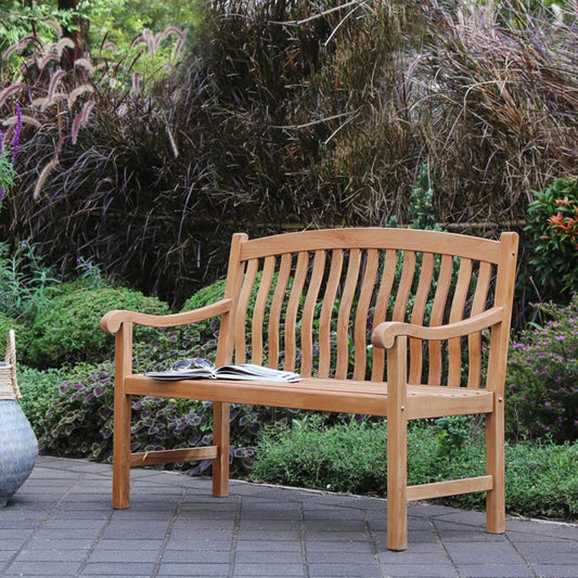 Cynthia Teak Outdoor Bench