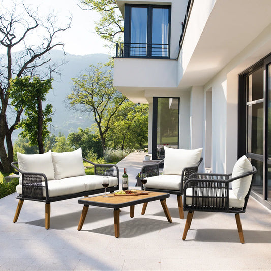 Serene 4-Piece Patio Furniture Set