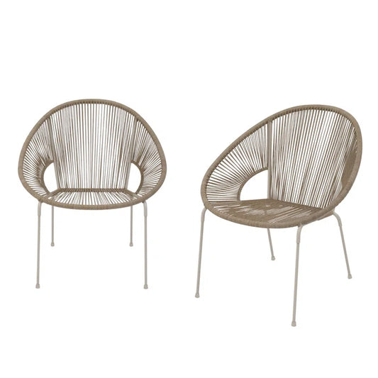 Indoor/Outdoor Patio Chair (Set of 2)